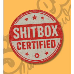Sticker "ShitBox Certified"