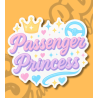 Sticker "Passenger Princess"