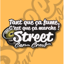 Sticker "Tant que ça fume,...