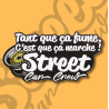 Sticker "Tant que ça fume, C'est que ça marche !"