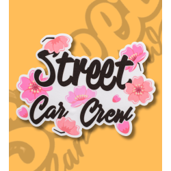 Sticker Street Car Crew...