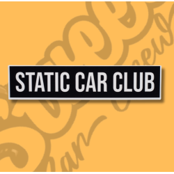 Sticker Static Car Club