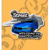 Sticker Welcome To Nantes City