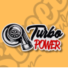 Sticker Turbo Power