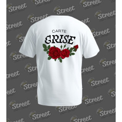 T-shirt Carte Grise