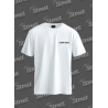 T-Shirt Street FUCKING Car Crew Blanc